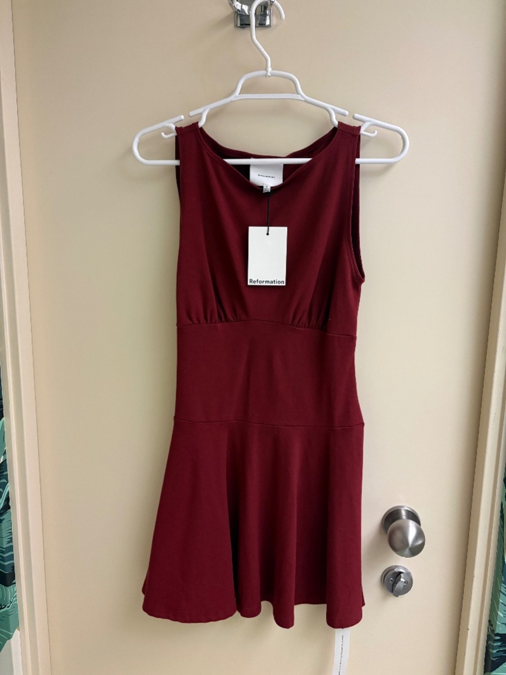 NWT - Reformation Mayve Knit Dress in Chianti.